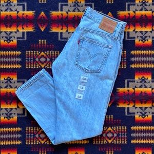 Brand New Levi's 501 Cropped High Rise Jeans